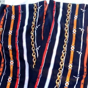 Multi color black poncho one size fits all by loft new york